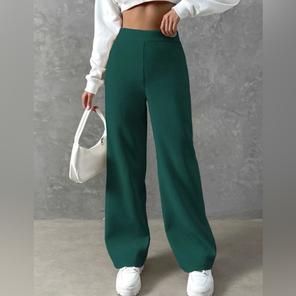 High Waist Wide Leg Pant